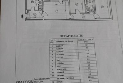 Apartament cu 3 camere semidecomandat în Berceni - 10