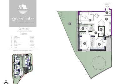 Apartament cu 3 camere decomandat, mobilat în Băneasa - 14