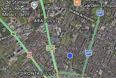 Apartament cu 2 camere semidecomandat în Nord