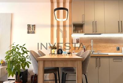 Apartament cu 2 camere semidecomandat, mobilat în Mărăști