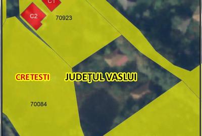 Teren de 2300 mp, în Budești - 2