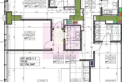 Apartament cu 4 camere decomandat în Lacul Tei