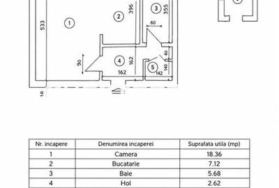 Garsonieră semidecomandată, mobilată în Plevnei - 10