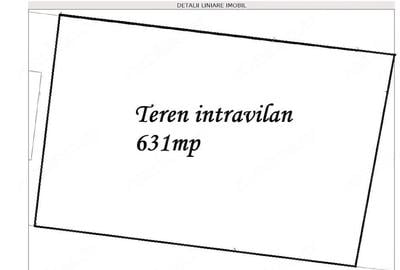 Teren de 631 mp, în Central