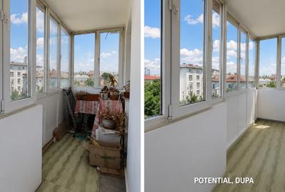 Apartament cu 3 camere semidecomandat, mobilat în Ștefan cel Mare - 12
