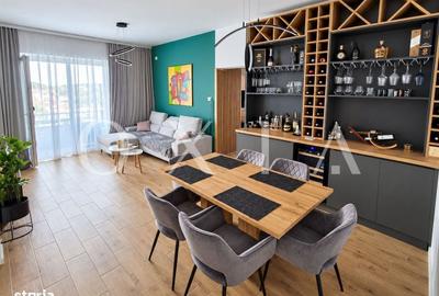 Apartament cu 3 camere semidecomandat în Central