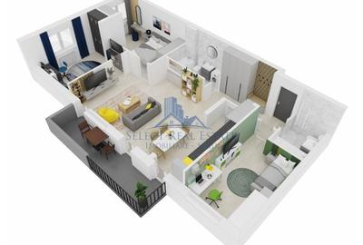 Apartament cu 4 camere decomandat în Șelimbăr - 1