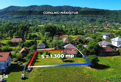 Casă cu 2 camere cu Teren 1300 Mp în Copalnic