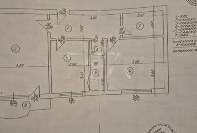 Apartament cu 2 camere decomandat, mobilat în Sebastian - 7