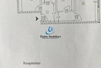 Apartament cu 2 camere decomandat în Precista