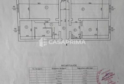 Apartament cu 3 camere decomandat în Frumoasa - 7
