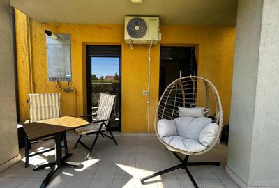 Apartament cu 2 camere semidecomandat, mobilat în - 1