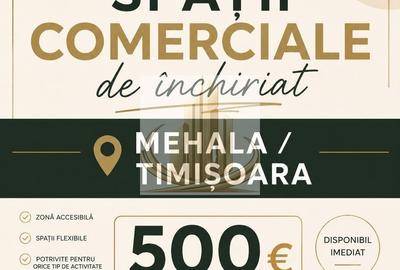 Spațiu comercial, de 153 mp, în Mehala