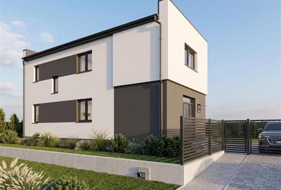 Casă individuală cu 5 camere cu Canalizare în Moara