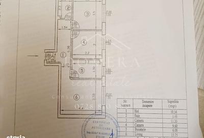 Apartament cu 3 camere decomandat în Vest