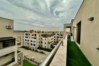 Penthouse cu 4 camere decomandat, mobilat în Pipera - 24