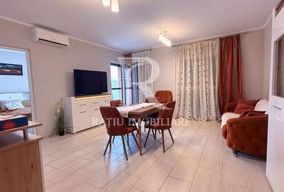 Apartament cu 2 camere decomandat, mobilat în Nufărul
