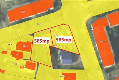 Teren Construcții intravilan de 585 mp, în Ștefan cel Mare - 3