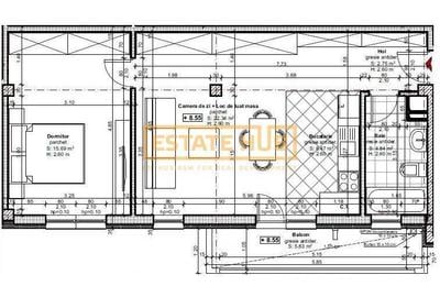 Apartament cu 2 camere semidecomandat în Mărăști - 2