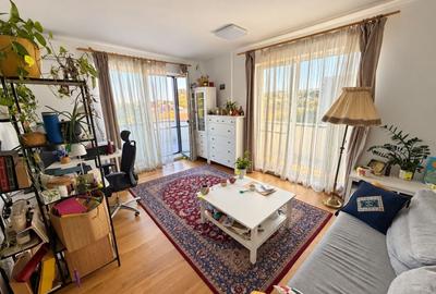 Apartament cu 2 camere semidecomandat, mobilat în Grigorescu