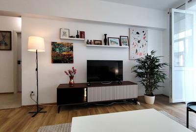 Apartament cu 2 camere decomandat, mobilat în Tineretului