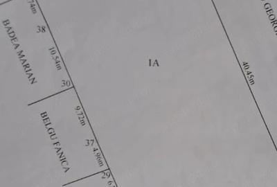 Teren de 1500 mp, în Poiana Lacului