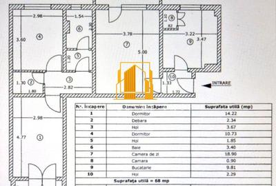Apartament cu 3 camere în Moșoaia - 1