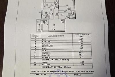 Apartament cu 3 camere decomandat, mobilat în Central - 4
