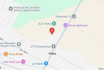 Teren intravilan de 3533 mp, în Vidra