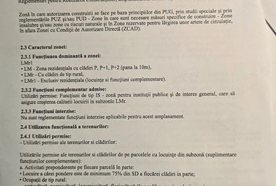 Teren de 820 mp, în Orizontului