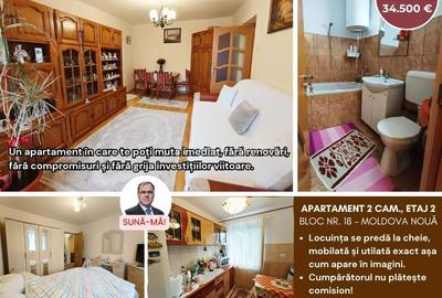 Apartament cu 2 camere semidecomandat în Măcești - 8