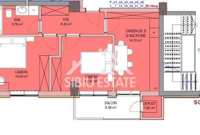 Apartament cu 3 camere în Șelimbăr - 2