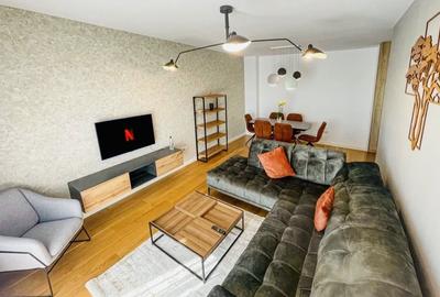 Apartament cu 2 camere semidecomandat, mobilat în Herăstrău