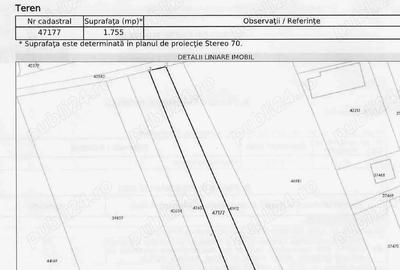 Teren de 1755 mp, în Central