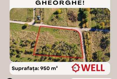 Teren extravilan de 950 mp, în Nord