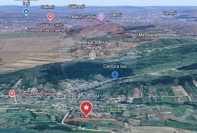 Teren Construcții intravilan de 8841 mp, în Uricani - 2