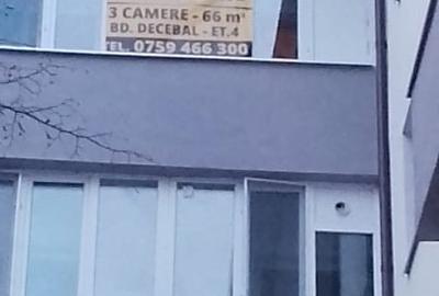 Apartament cu 3 camere decomandat, mobilat în Decebal - 4