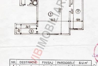 Apartament cu 2 camere semidecomandat în Unirii