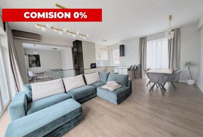 Apartament cu 3 camere decomandat, mobilat în Pipera