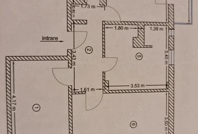 Apartament cu 3 camere decomandat în Tudor Vladimirescu