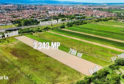 Teren de 3343 mp, în Gușterița - 1