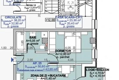 Apartament cu 2 camere decomandat în Central