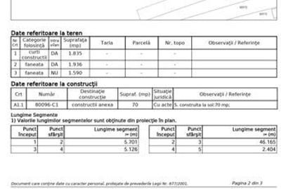 Teren de 5400 mp, în Mărășești