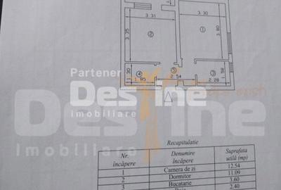 Apartament cu 2 camere decomandat în Alexandru cel Bun