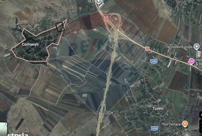 Teren de 1057 mp, în Tureni