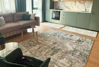 Apartament cu 2 camere semidecomandat, mobilat în Pipera