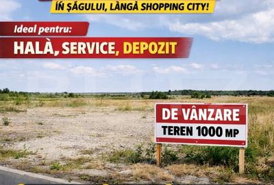 Teren Construcții intravilan de 1000 mp, în Șagului