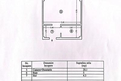Garsonieră decomandată, mobilată în Mamaia-Sat - 6