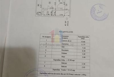 Apartament cu 2 camere decomandat în Gării - 2