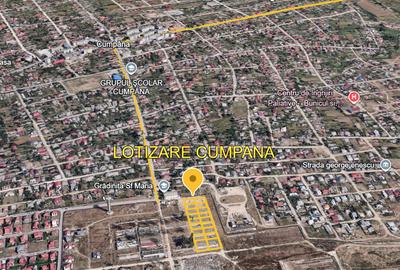 Teren Construcții intravilan de 350 mp, în Cumpăna - 1